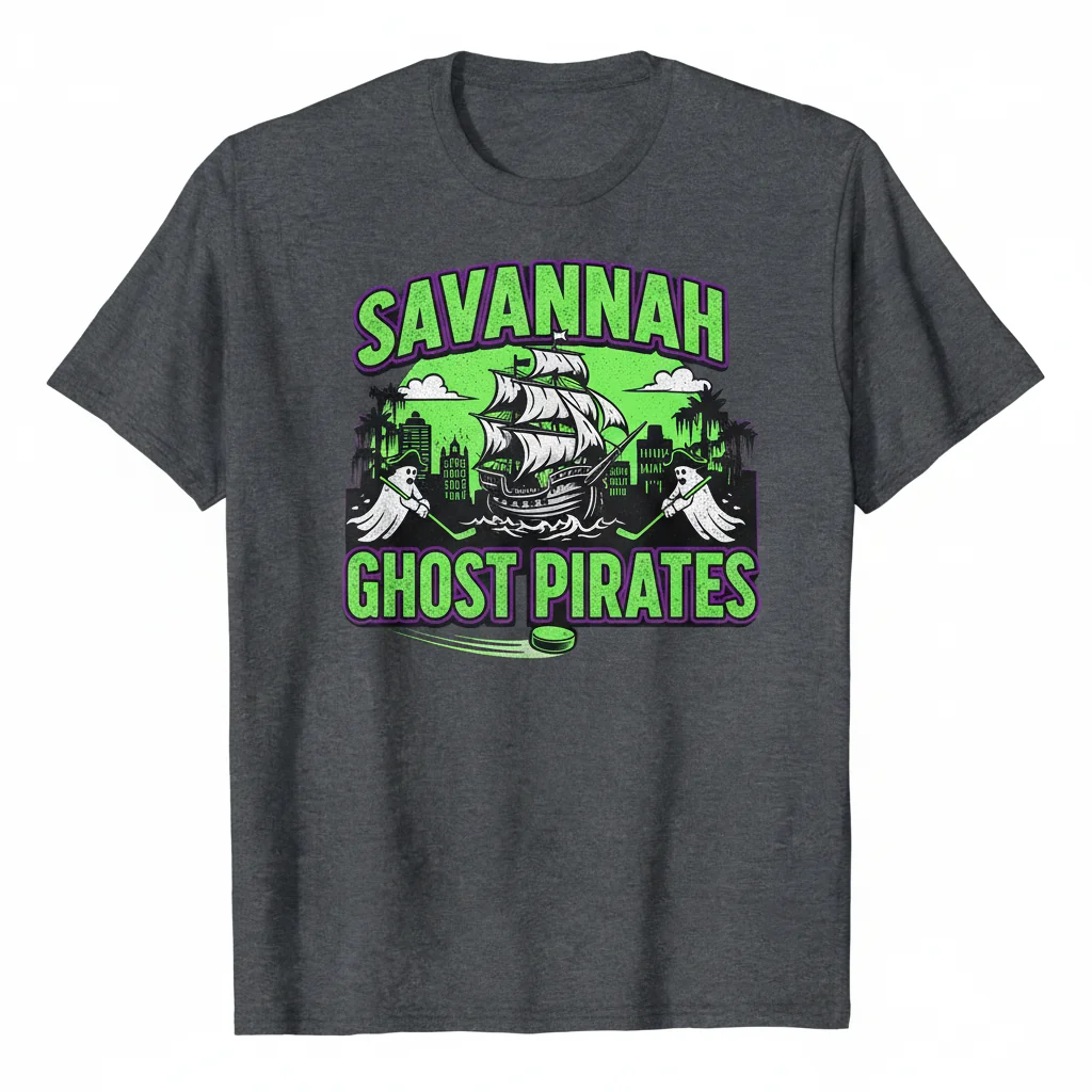 Savannah Ghost Pirates Essential T-Shirt – Premium Fan Apparel
