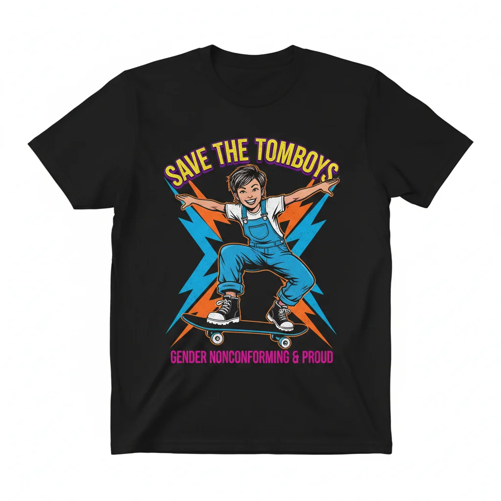 Save the Tomboys Gender Nonconforming Shirt