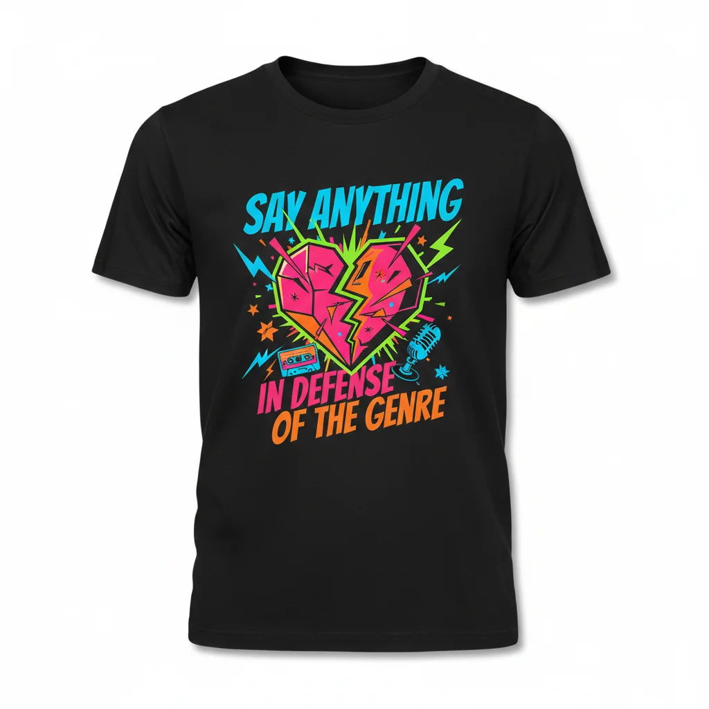 Say Anything: In Defense of the Genre – A Lyrical Journey Tee