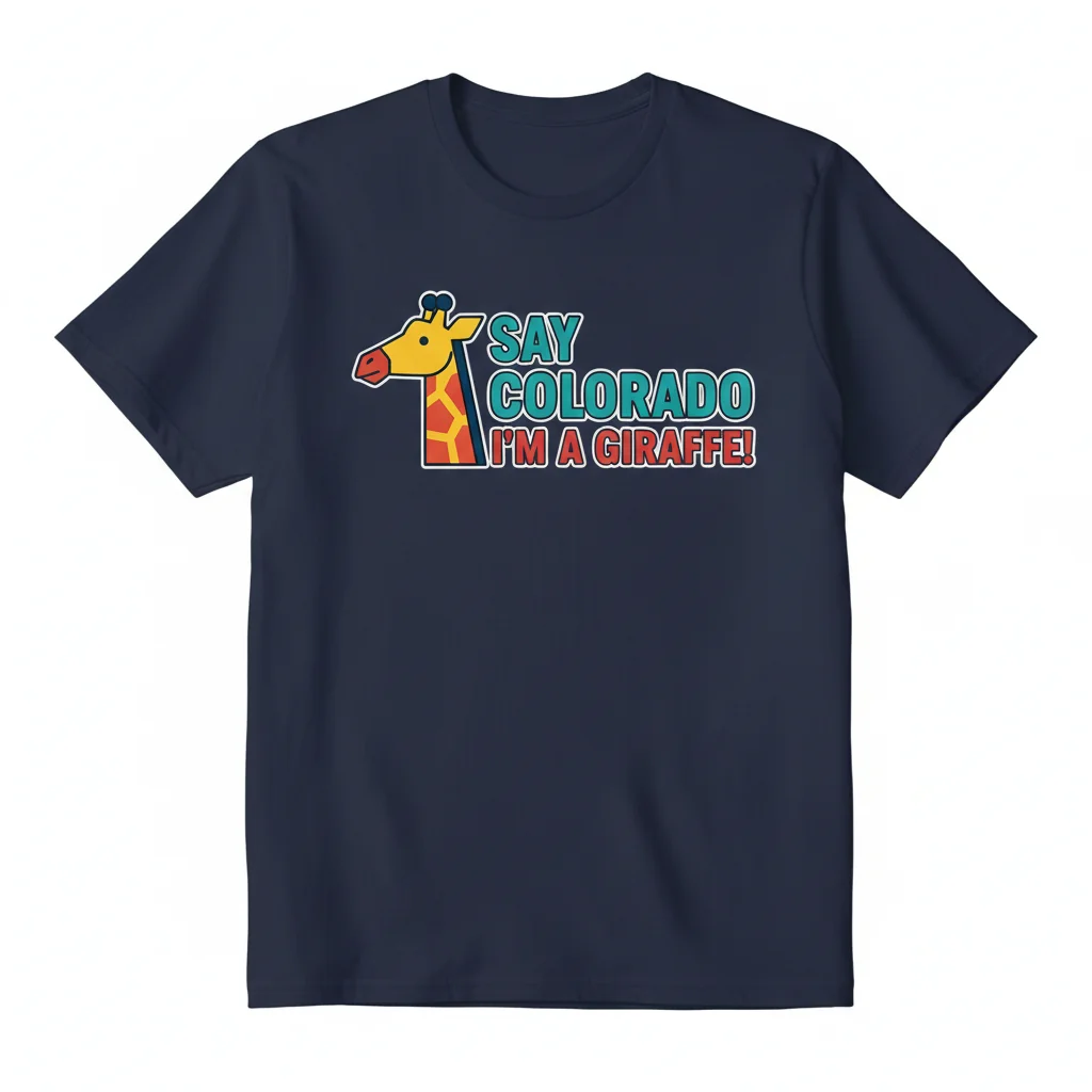 Say Colorado, I'm a Giraffe – Premium Durable Essential T-Shirt