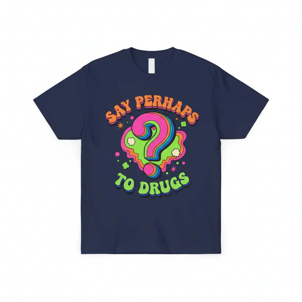 Say Perhaps To Drugs Tee: The Essential Statement