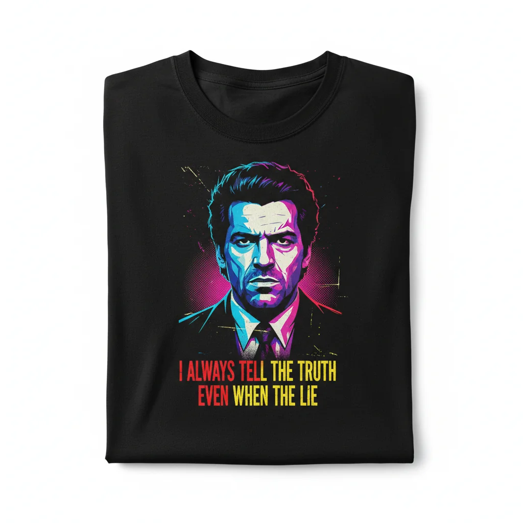 Scarface "I Always Tell The Truth" Essential T-Shirt - Al Pacino Movie Quote Tee
