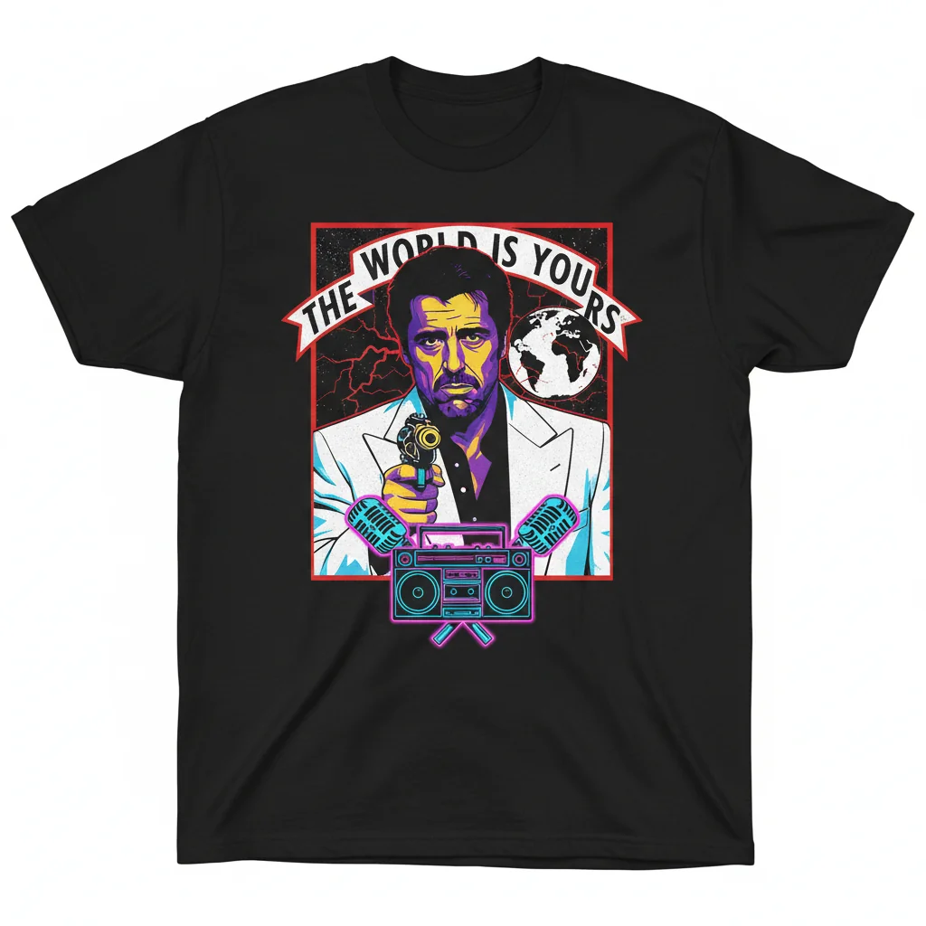 Scarface Rap: Legacy & Lyrics Premium Tee