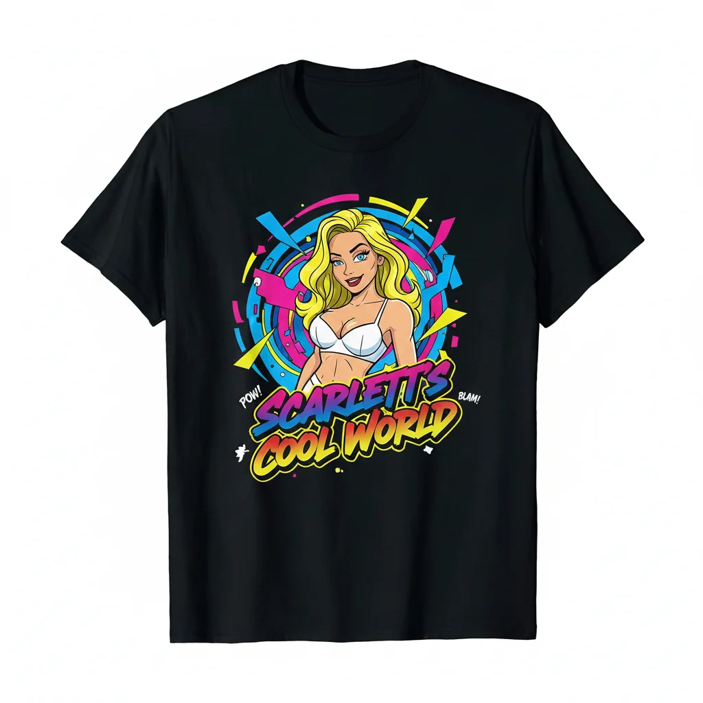 Scarlett Bordeaux: Cool World Tee
