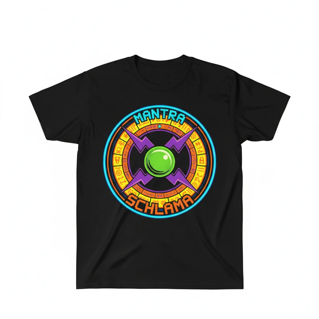 SCHLAMA-MANTRA: The Durable, Fade-Resistant Essential T-Shirt