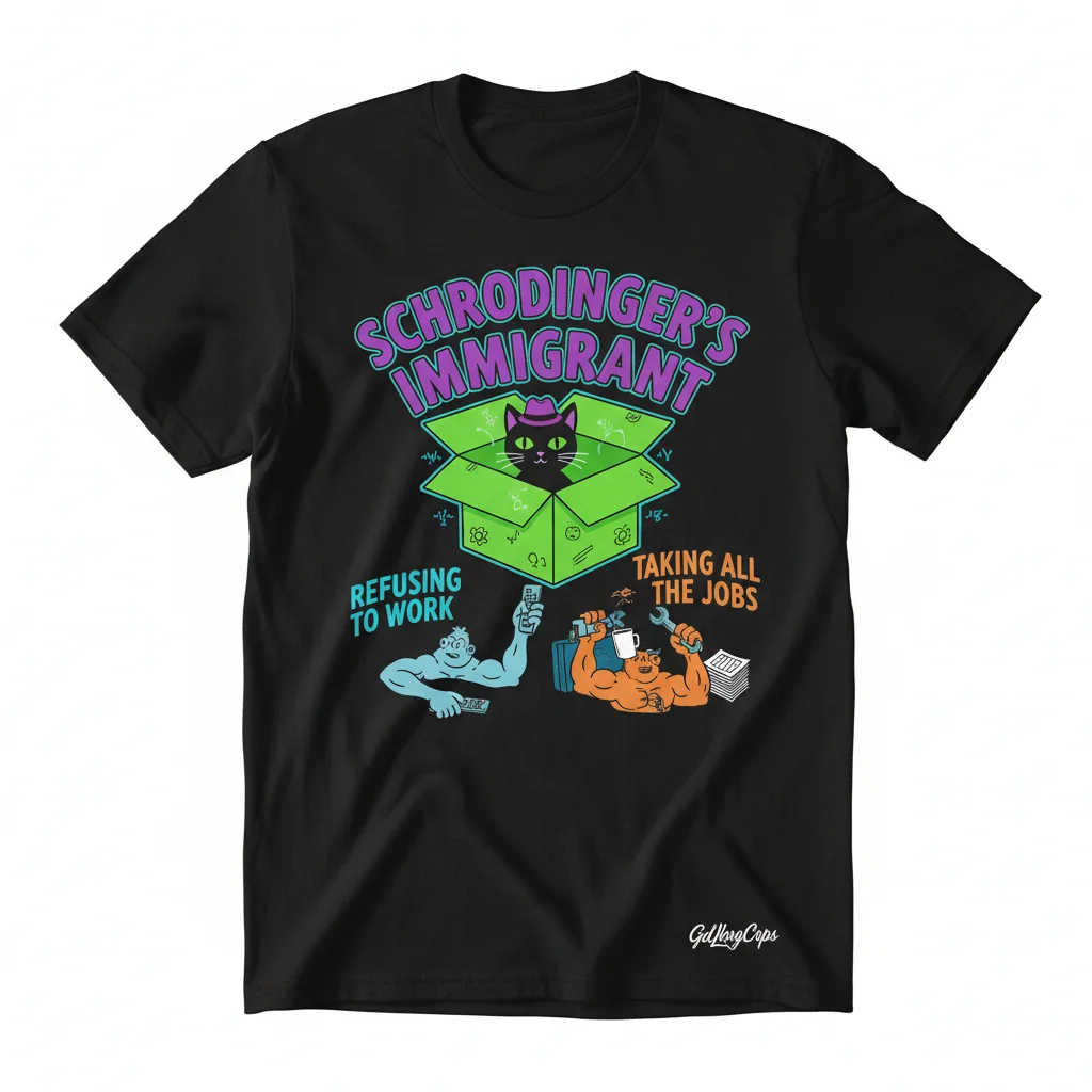 Schrödinger's Immigrant: The Paradox Tee