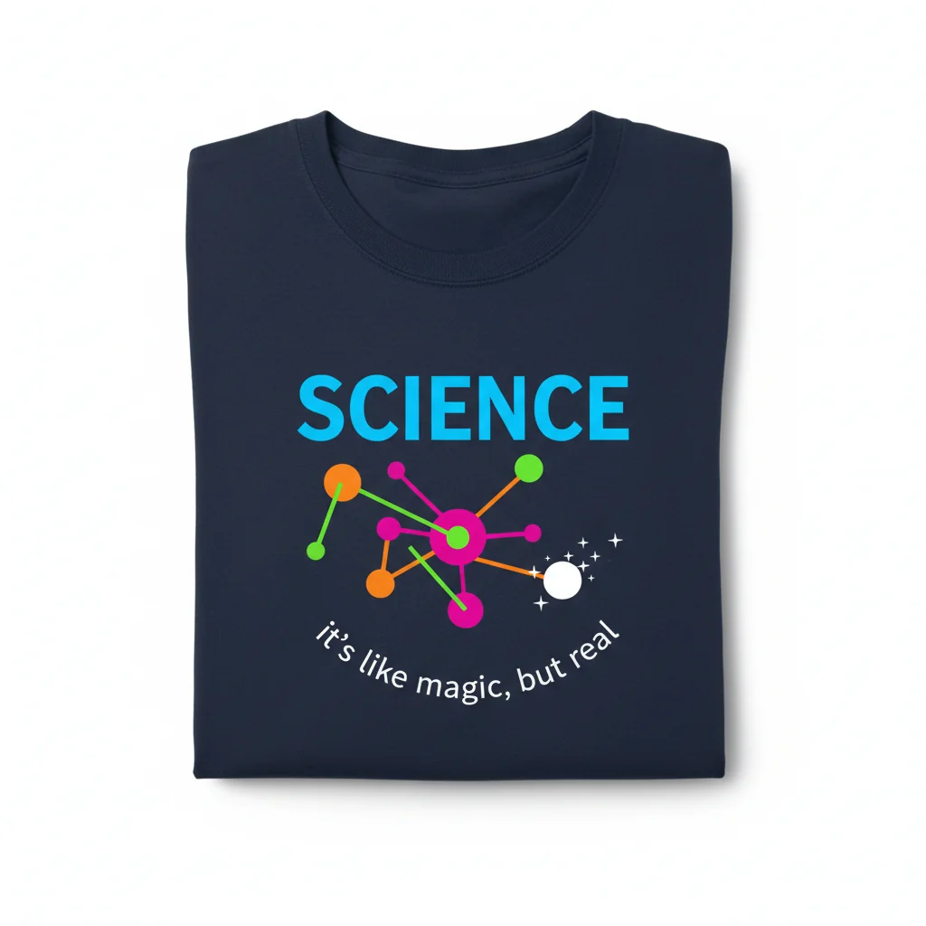Science It's Like Magic But Real Essential T-Shirt – Premium Cotton Tee