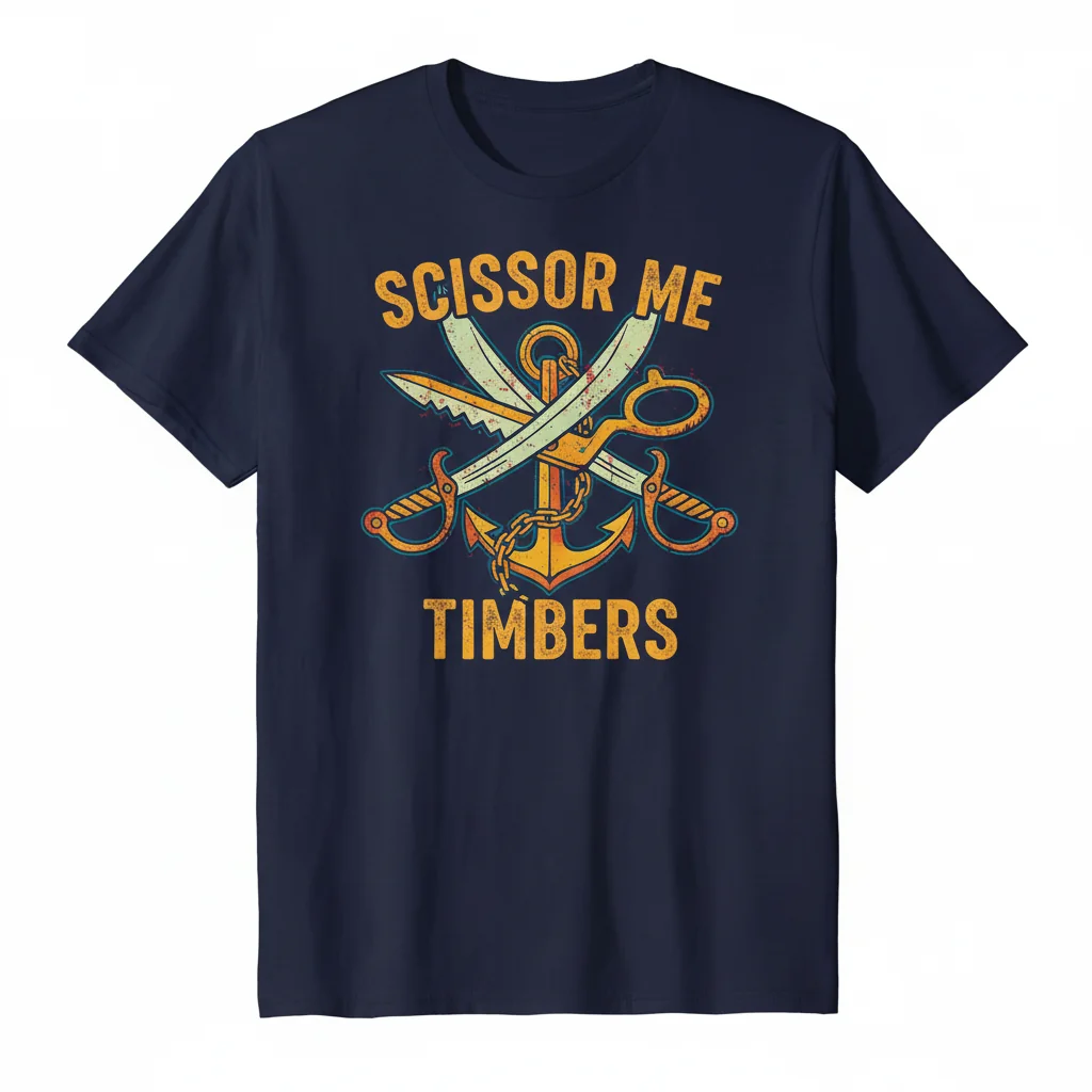 Scissor Me Timbers: Unrivaled Comfort & Lasting Style T-Shirt