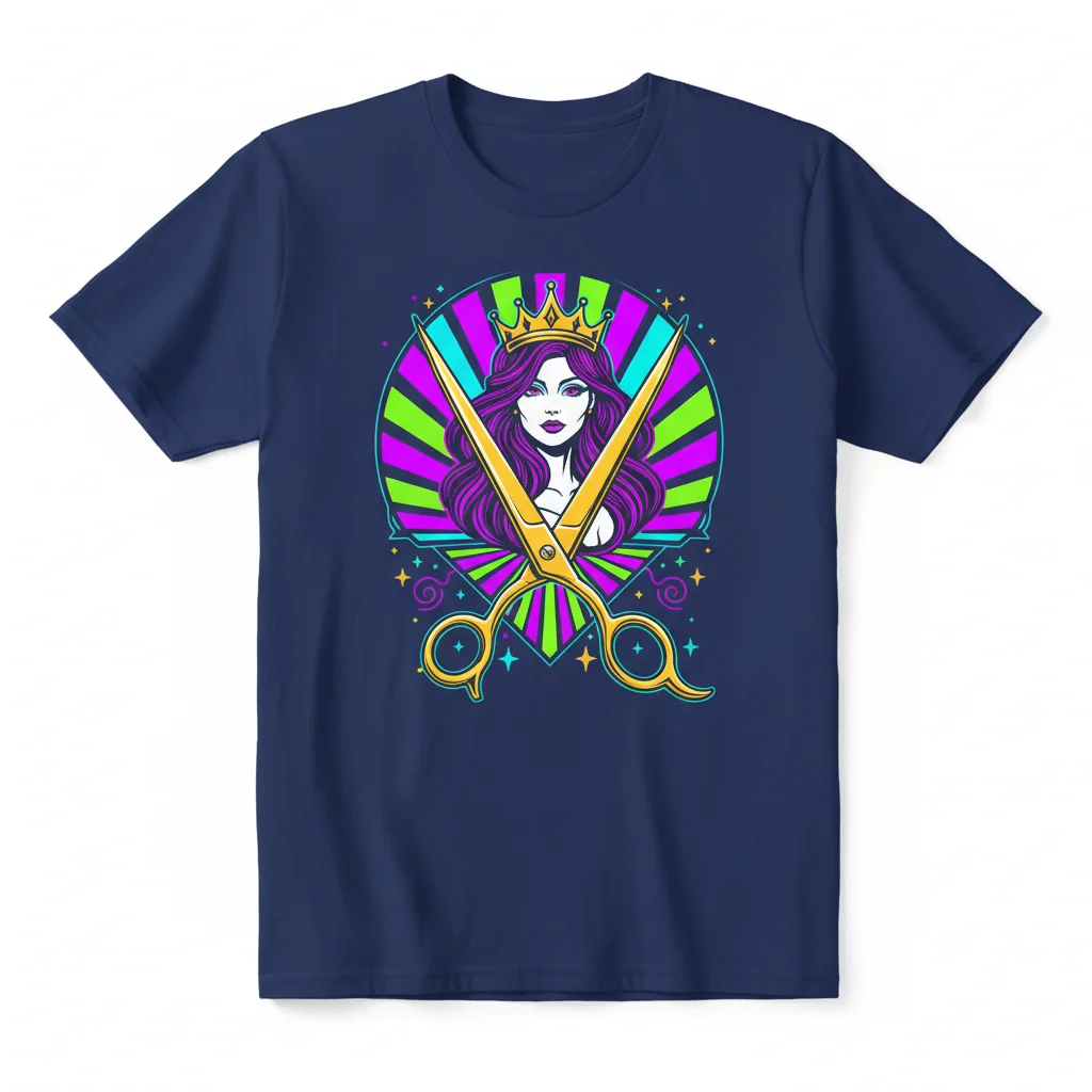 Scissor Queen Classic T-Shirt – Premium 100% Cotton Tee