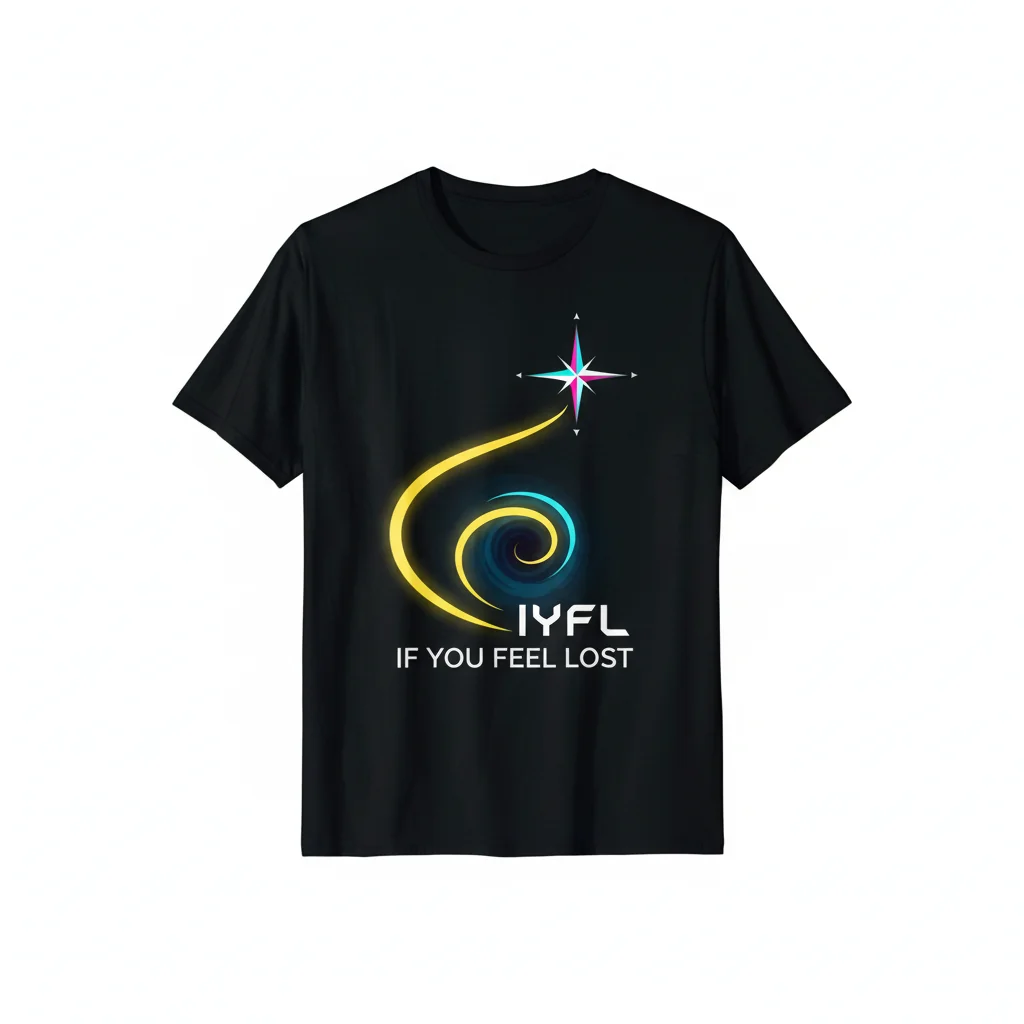 Scorey IYFL 'If You Feel Lost' Graphic Tee - Comfort & Style