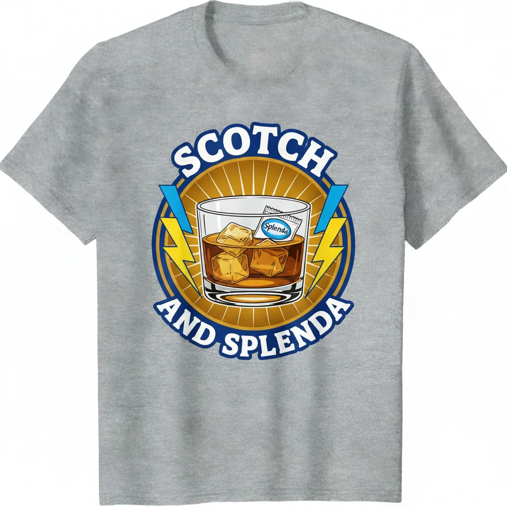 Scotch and Splenda Essential T-Shirt – Classic Humor Tee