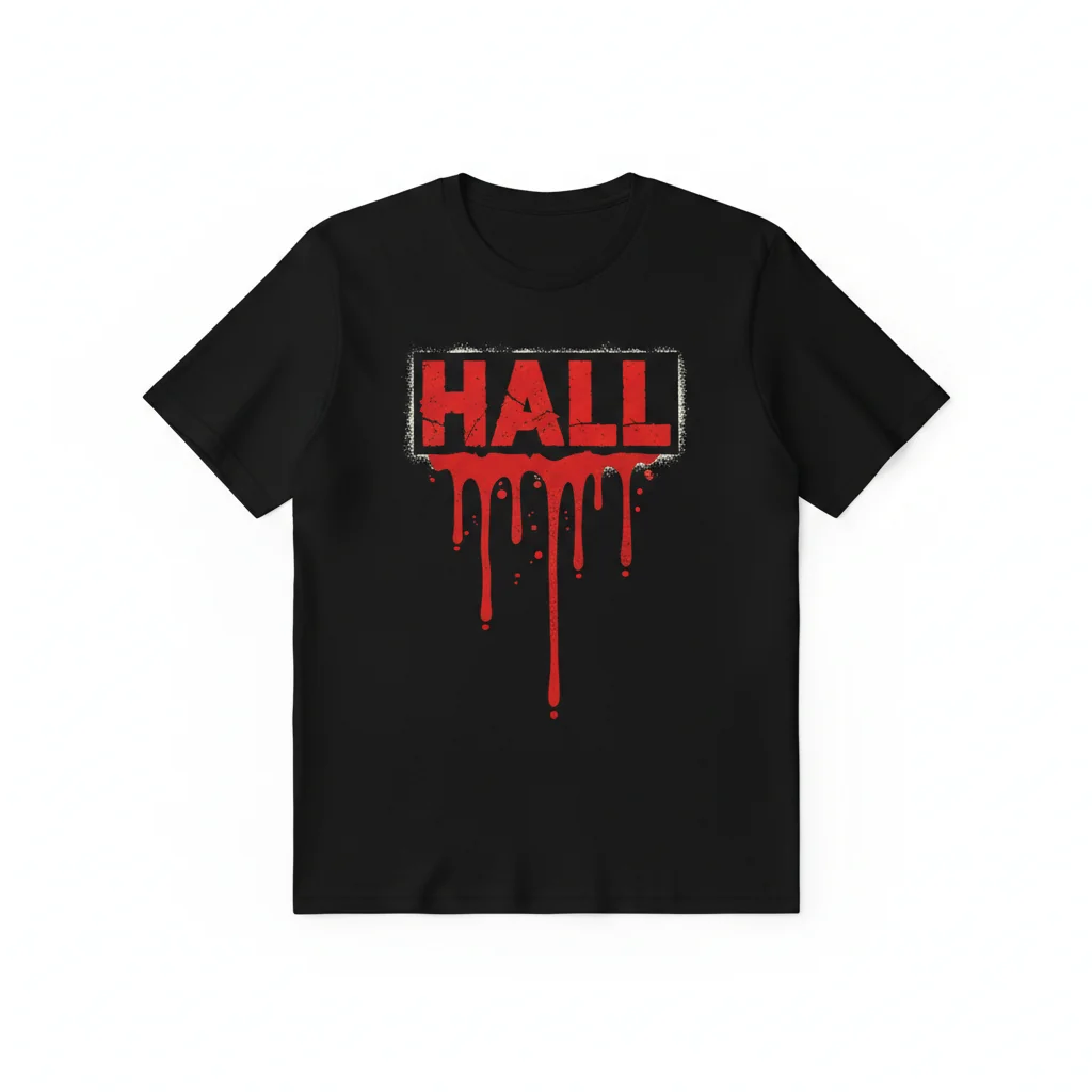 Scott Hall Blood Drip Essential T-Shirt: A Legacy Woven in Art