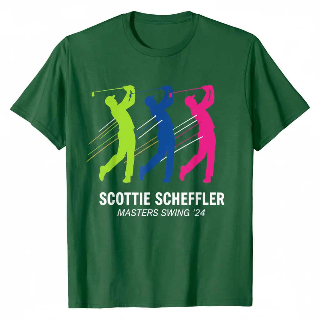 Scottie Scheffler Masters Swing Tee: Iconic Street Style