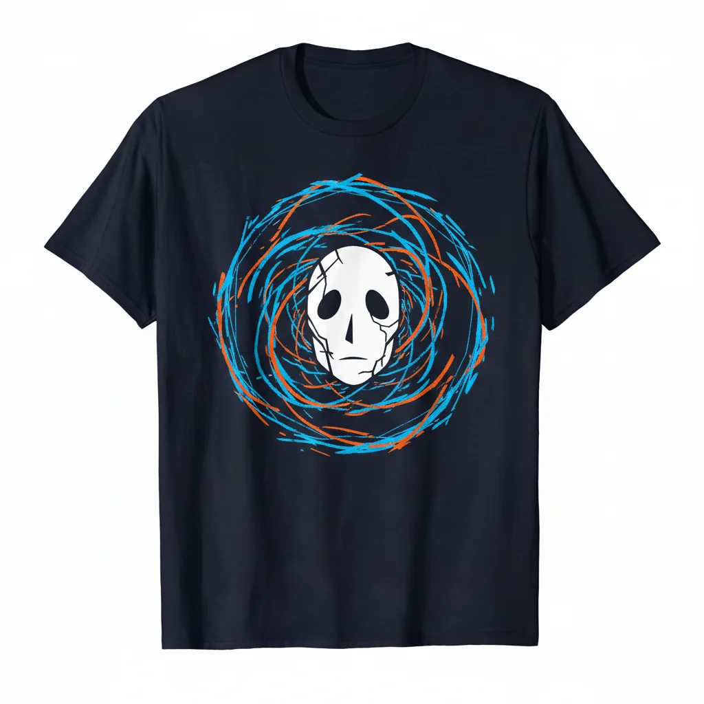 SCP-087 Scary Face Essential Tee - Unisex Comfort & Style