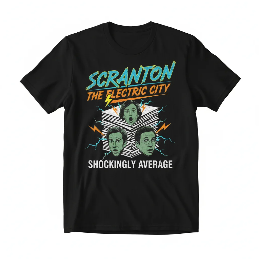 Scranton: The Electric City Tee – The Office Vibe