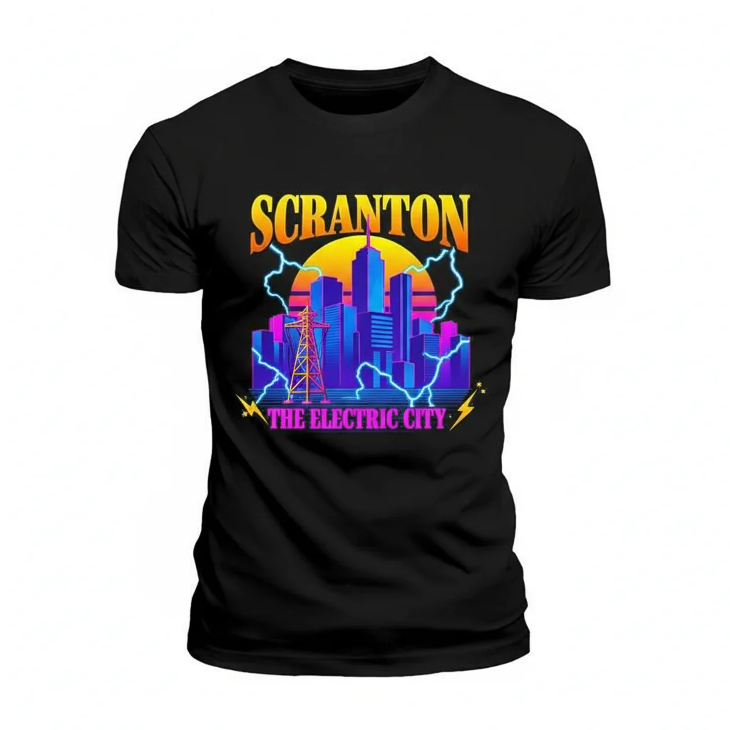 Scranton Electric City Vibe Tee