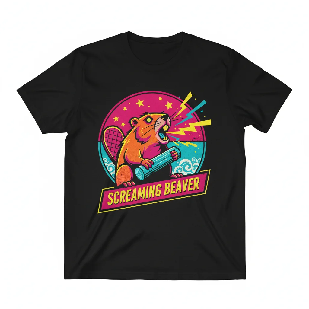 Screaming Beaver Essential T-Shirt: Unmatched Comfort & Lasting Style