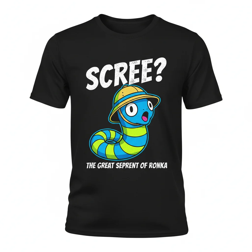 The Great Serpent of Ronka 'Scree?' | FFXIV Inspired Artist Tee
