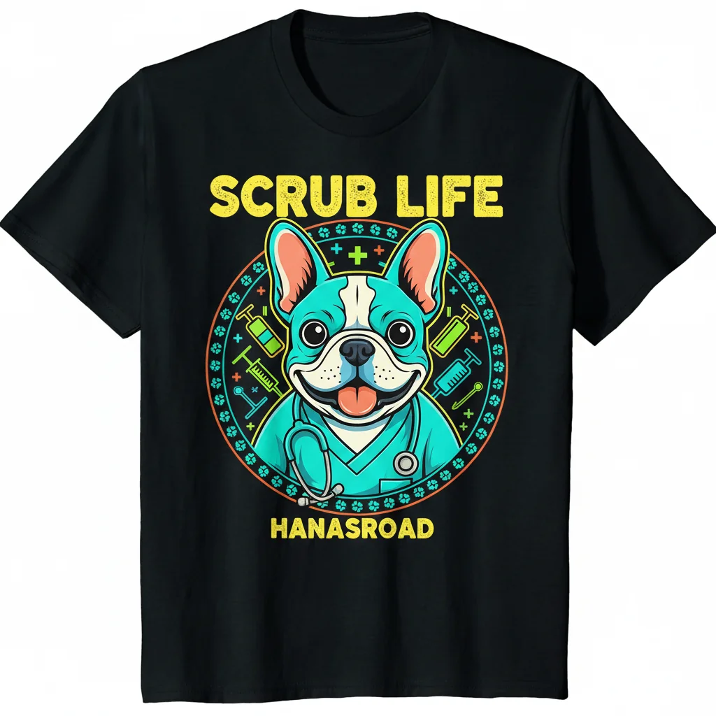 Scrub Life Dog Essential T-Shirt – Premium Cotton & Retail Fit