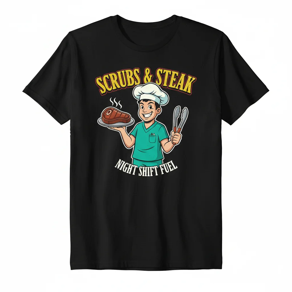Scrubs - Steak Night: Your New Go-To Durable T-Shirt