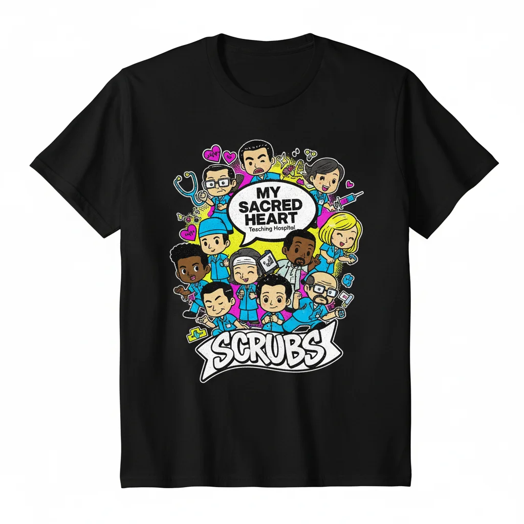 Scrubs TV Show T-Shirts - Unofficial Fan Apparel