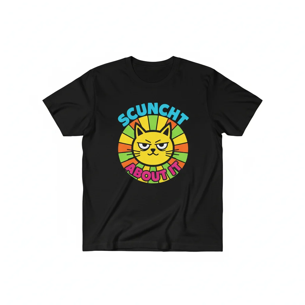 Scuncht About It: The Ultimate Durable & Fade-Resistant Essential T-Shirt