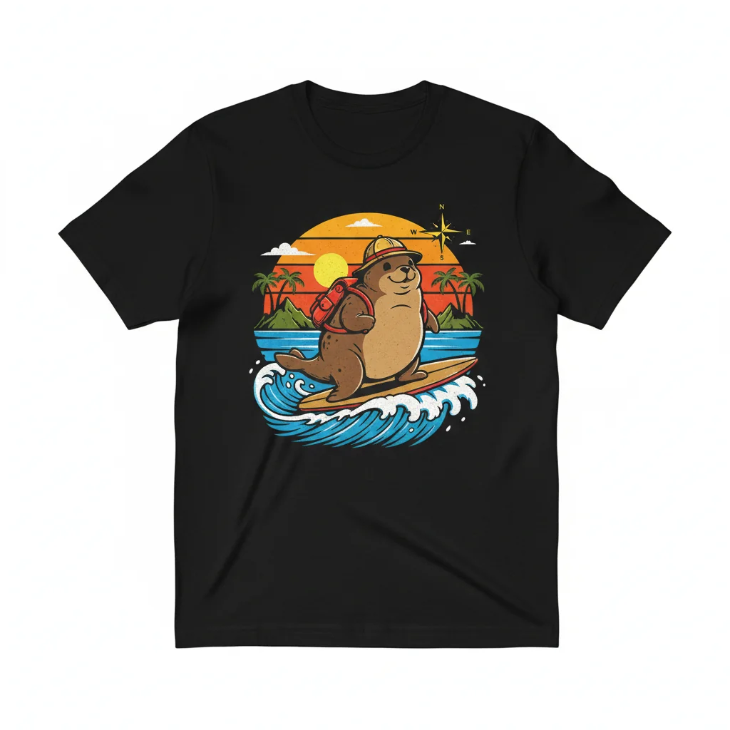 Adventure Time Sea Lard Graphic Essential T-Shirt - Unisex Cotton Tee