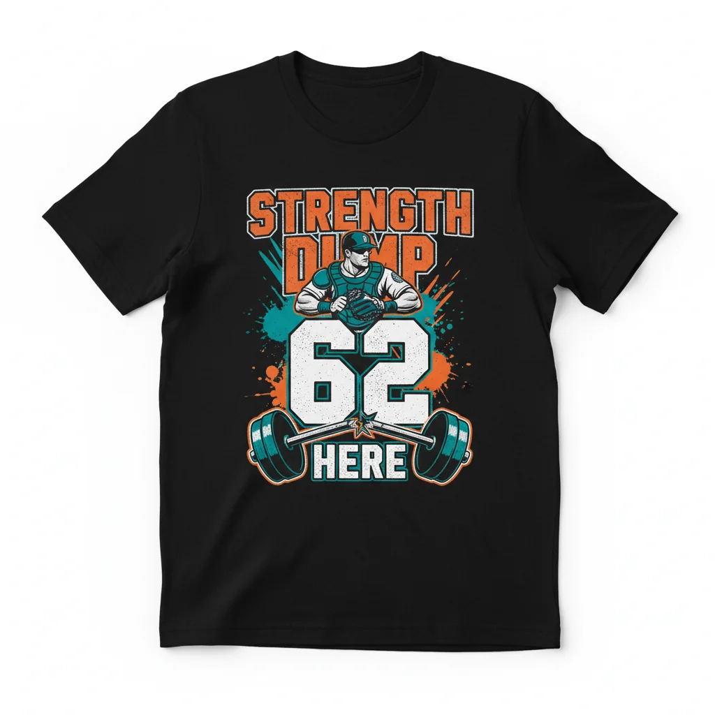 Cal Raleigh 'Strength Dump' Tee | Mariners 62 Edition