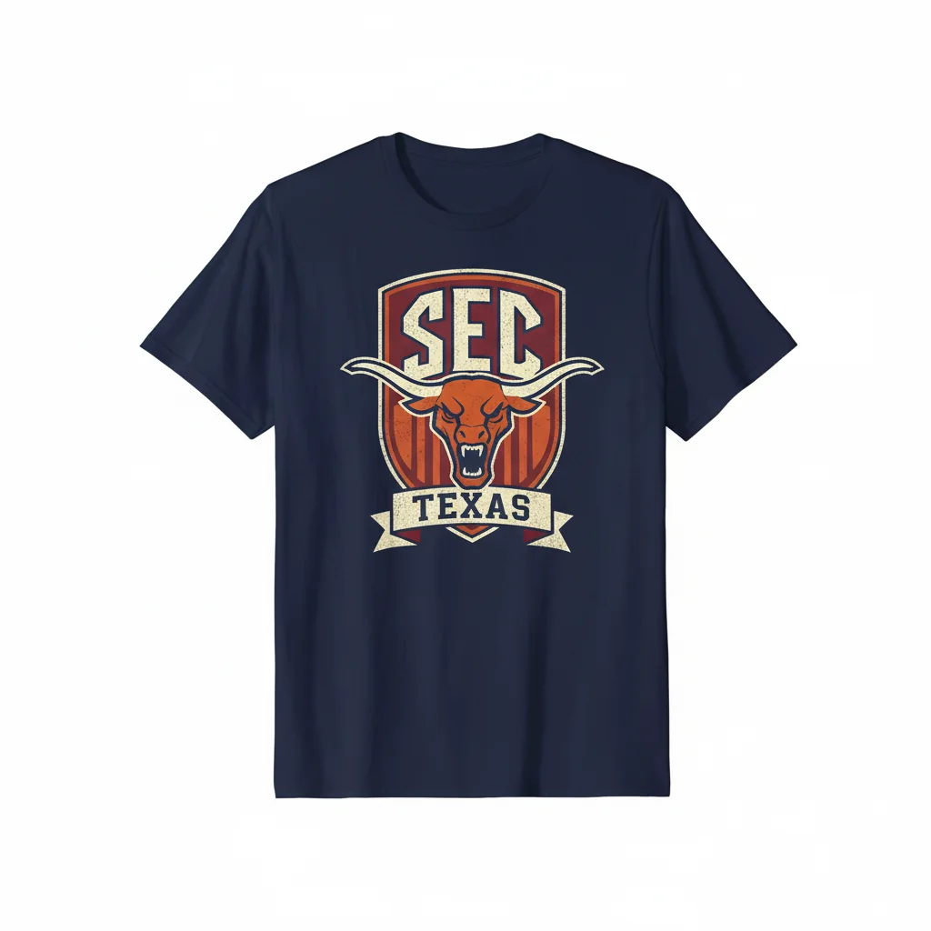 Premium Texas Longhorn Fan Tee – Built to Last