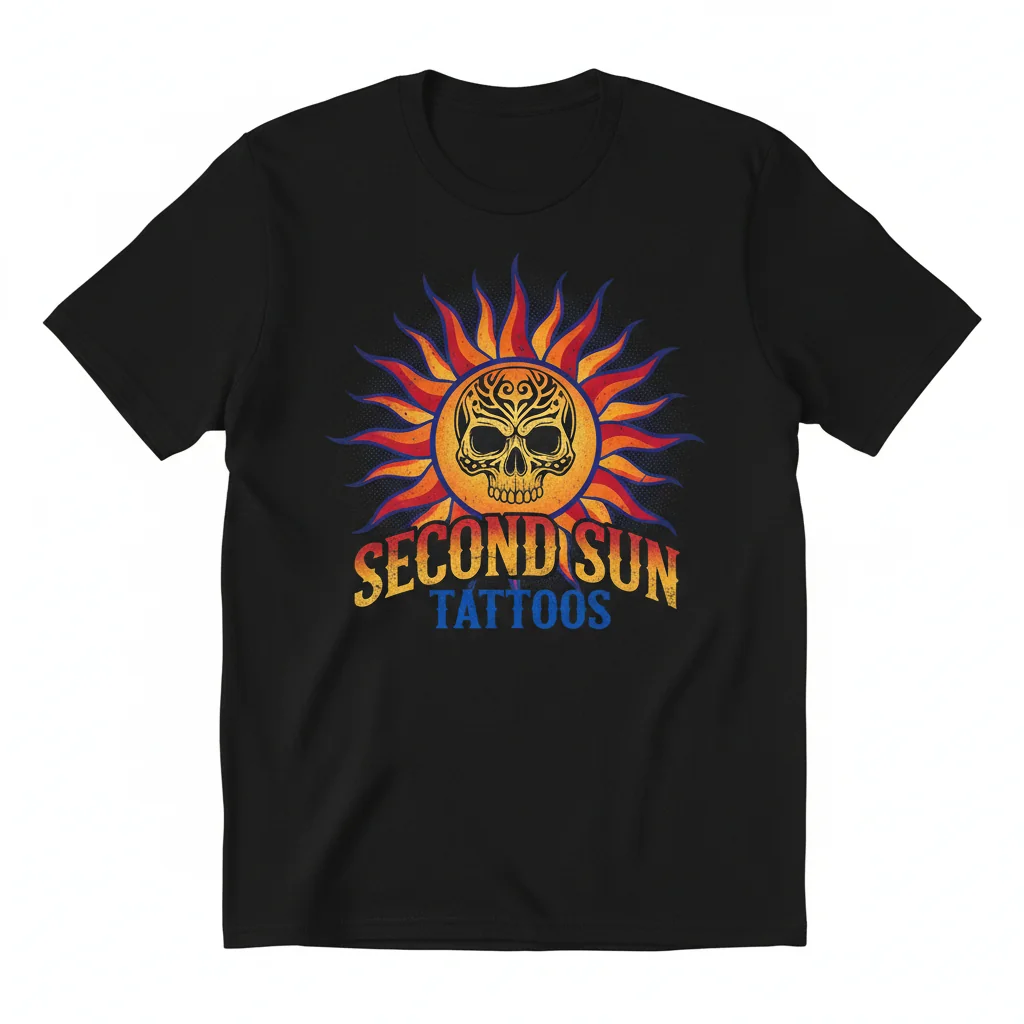 Second Sun Tattoo: Essential Street Tee