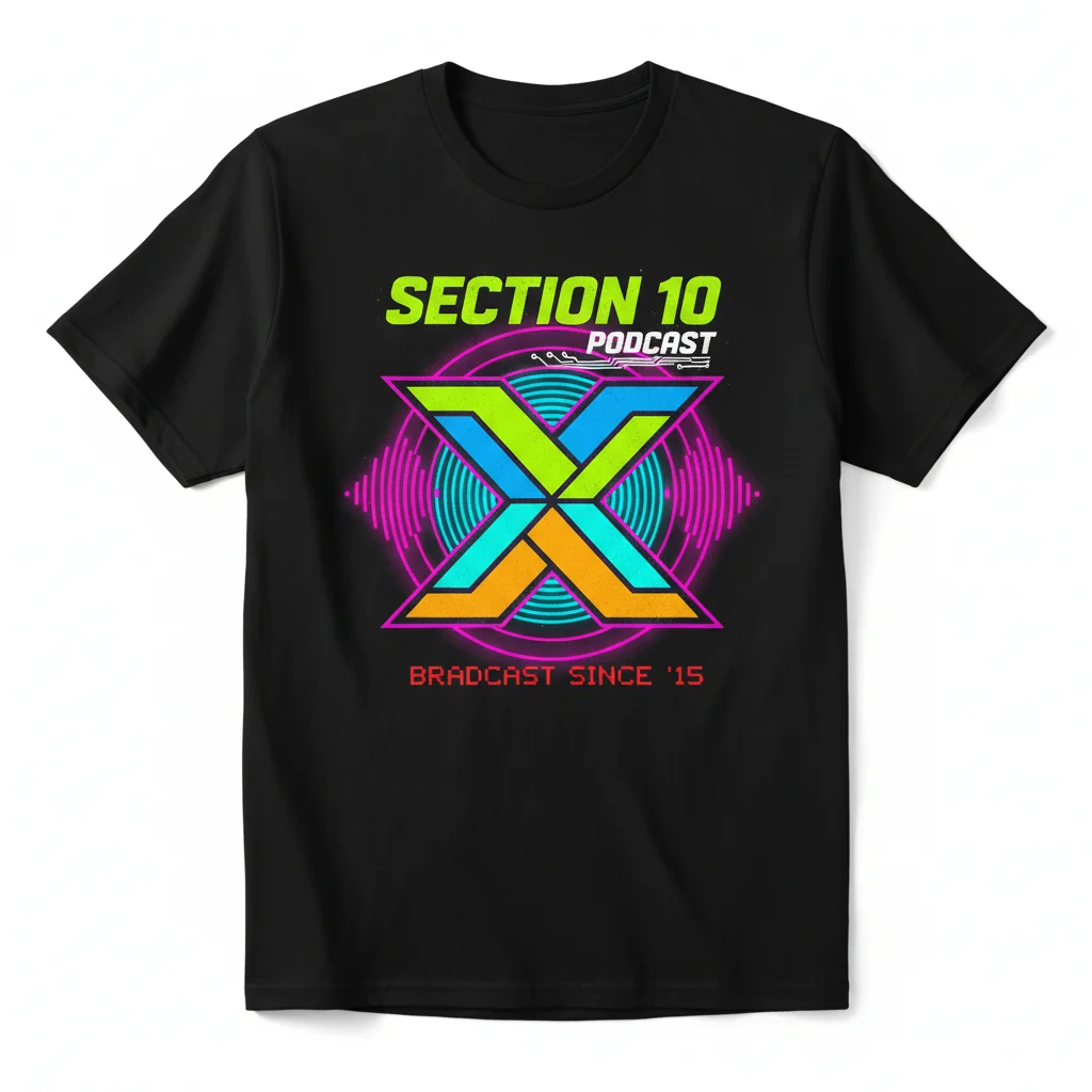 Section 10 Podcast Tee – Elevated Streetwear