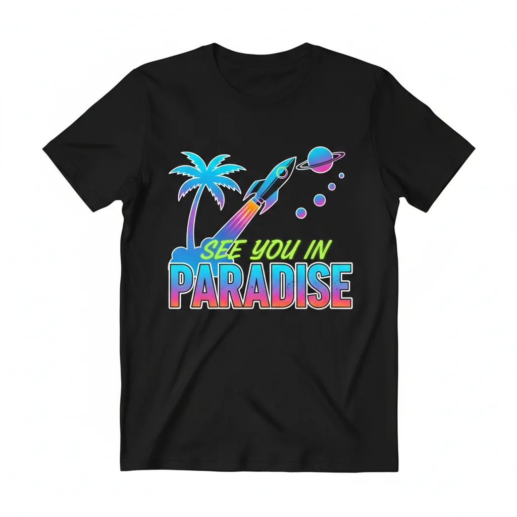 SEE YOU IN PARADISE (DESIGN NO. 1) – Durability & Comfort T-Shirt