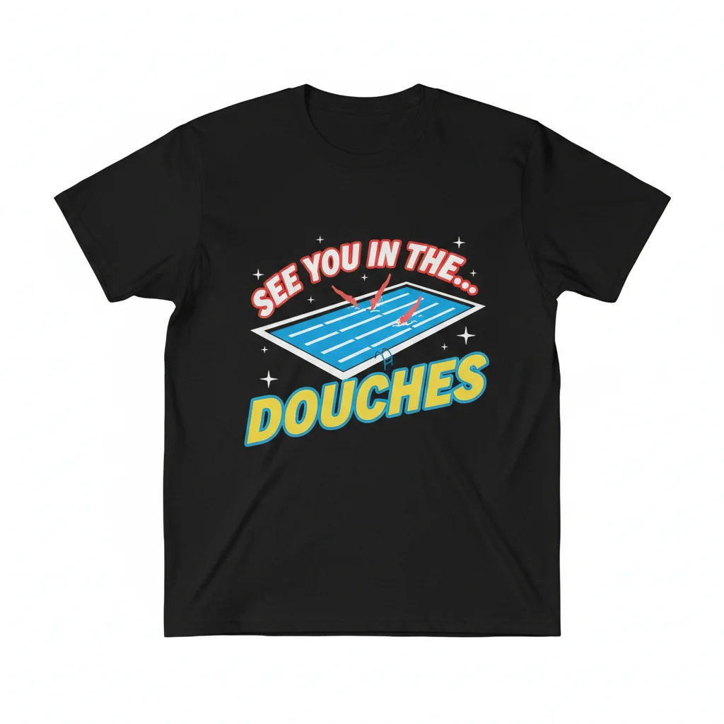 Durable & Vibrant "See You in the Douches" Essential T-Shirt