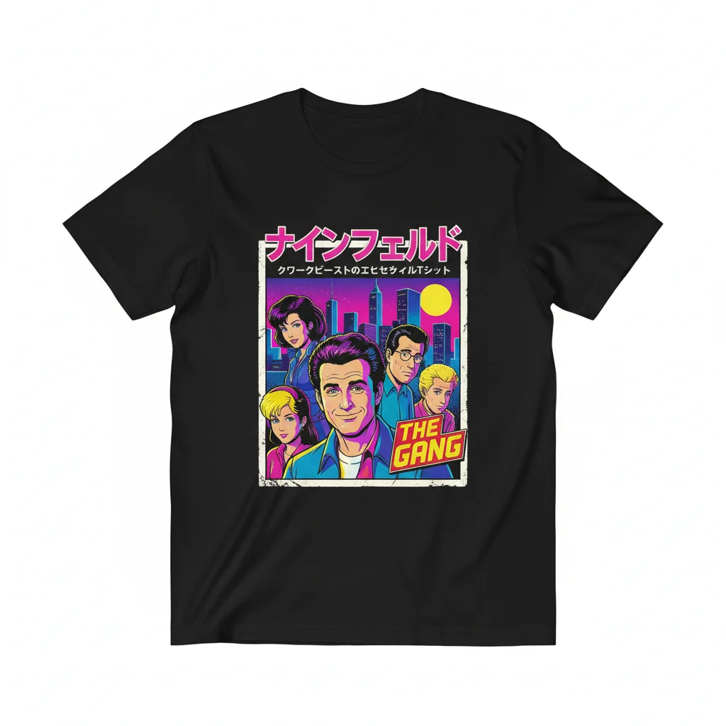 Seinfeld Anime Vibe Tee