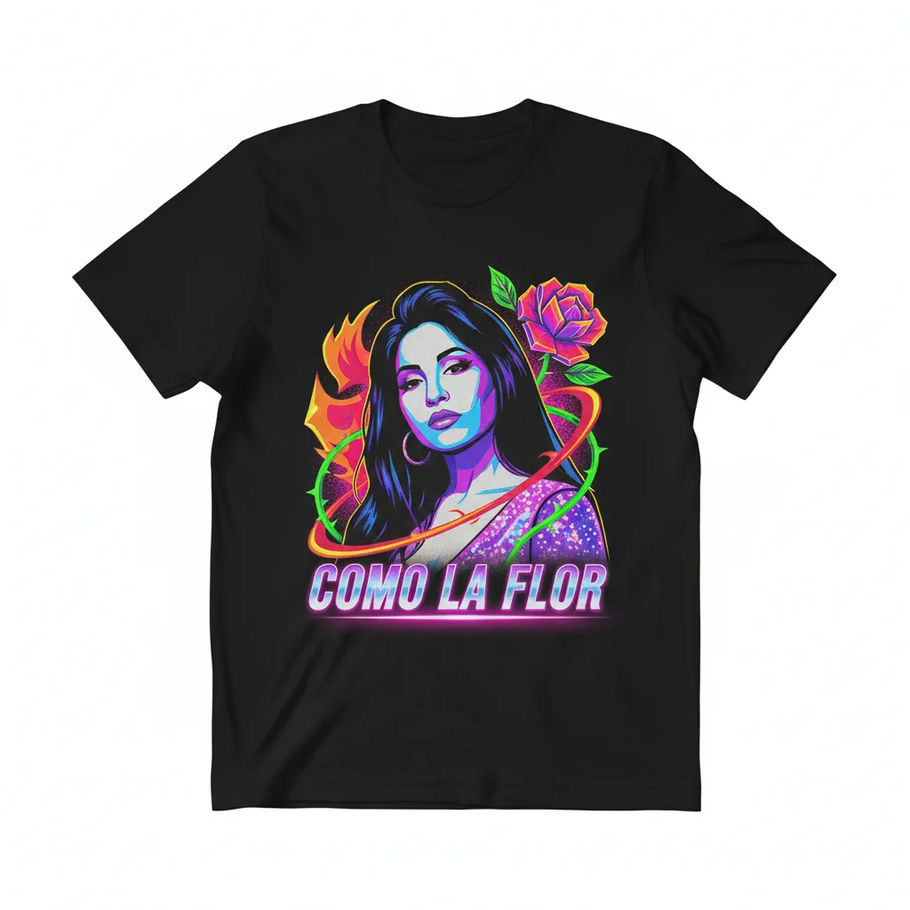 Selena Quintanilla 'Como La Flor' Essential Tee