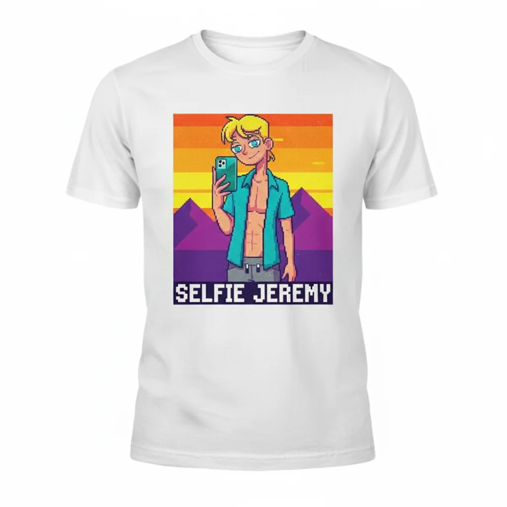SELFIE - Jeremy Essential T-Shirt: Unmatched Comfort & Lasting Style