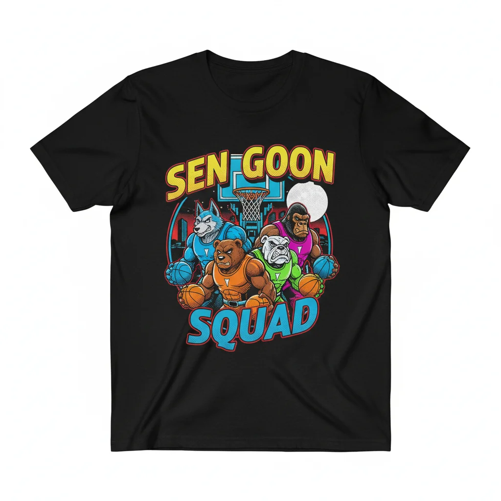 Sen Goon Squad: The Heartbeat of the Street Tee