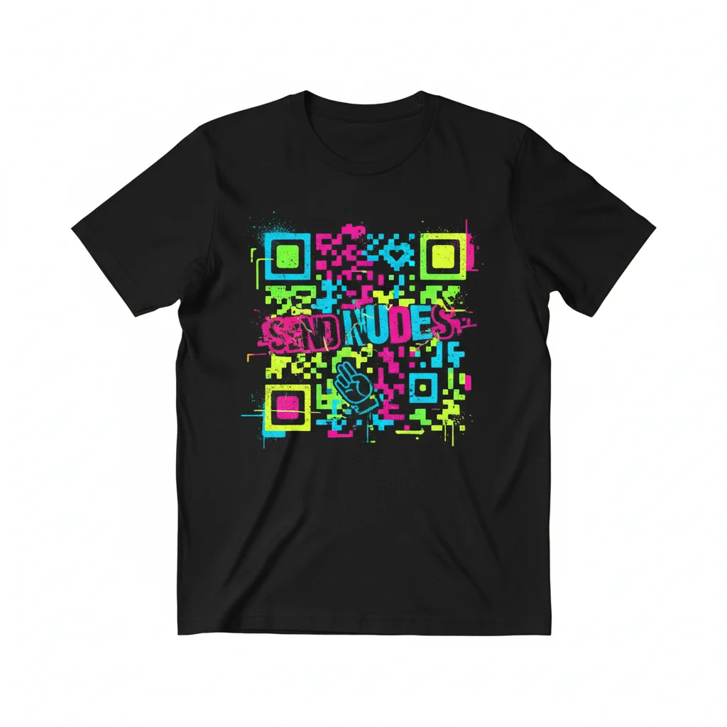 Send Nudes - QR Code Essential T-Shirt: Ultra-Durable, Fade-Resistant & Perfect Fit