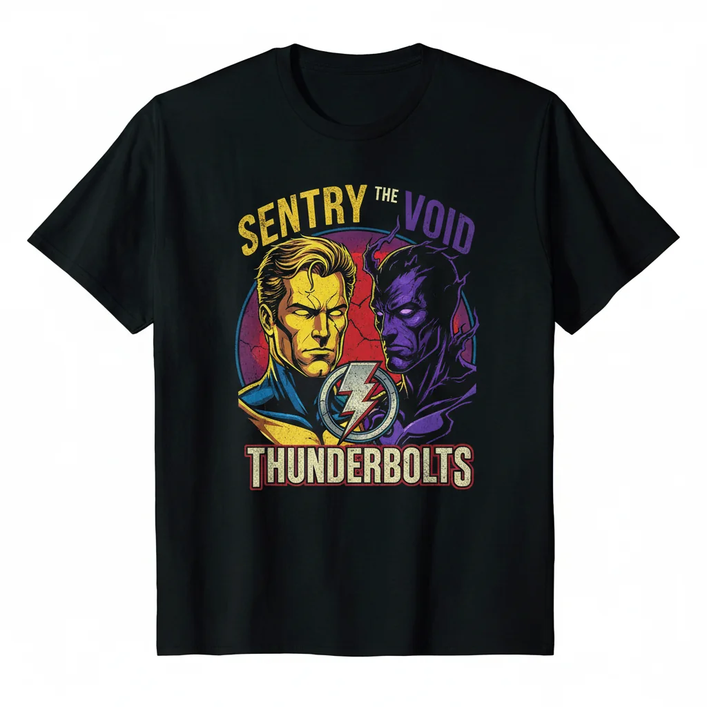 Sentry The Void Thunderbolts MCU Robert Reynolds Vintage T-Shirt
