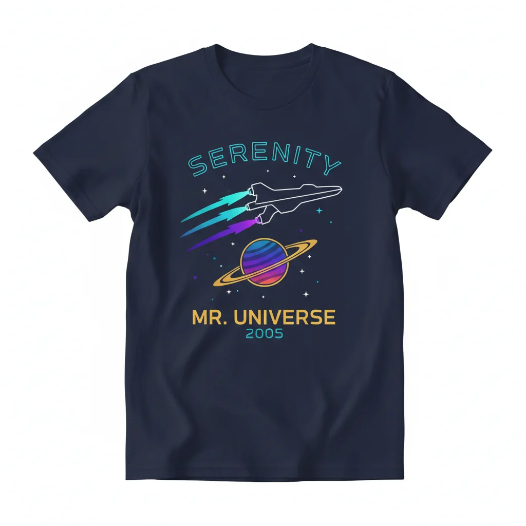 Serenity 2005 Mr. Universe Essential T-Shirt - Timeless Comfort & Style