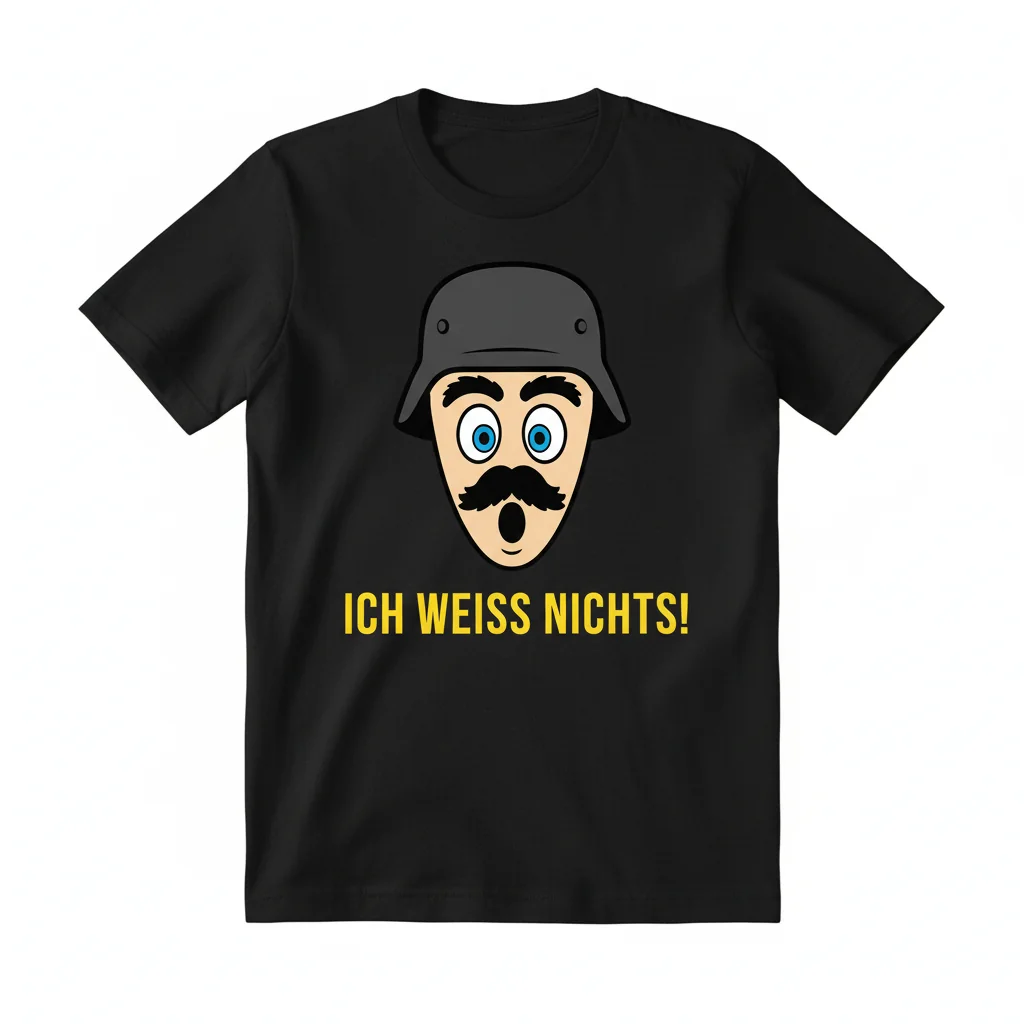Sergeant Schultz I Know Nothing T-Shirt – Classic Hogan's Heroes Tee