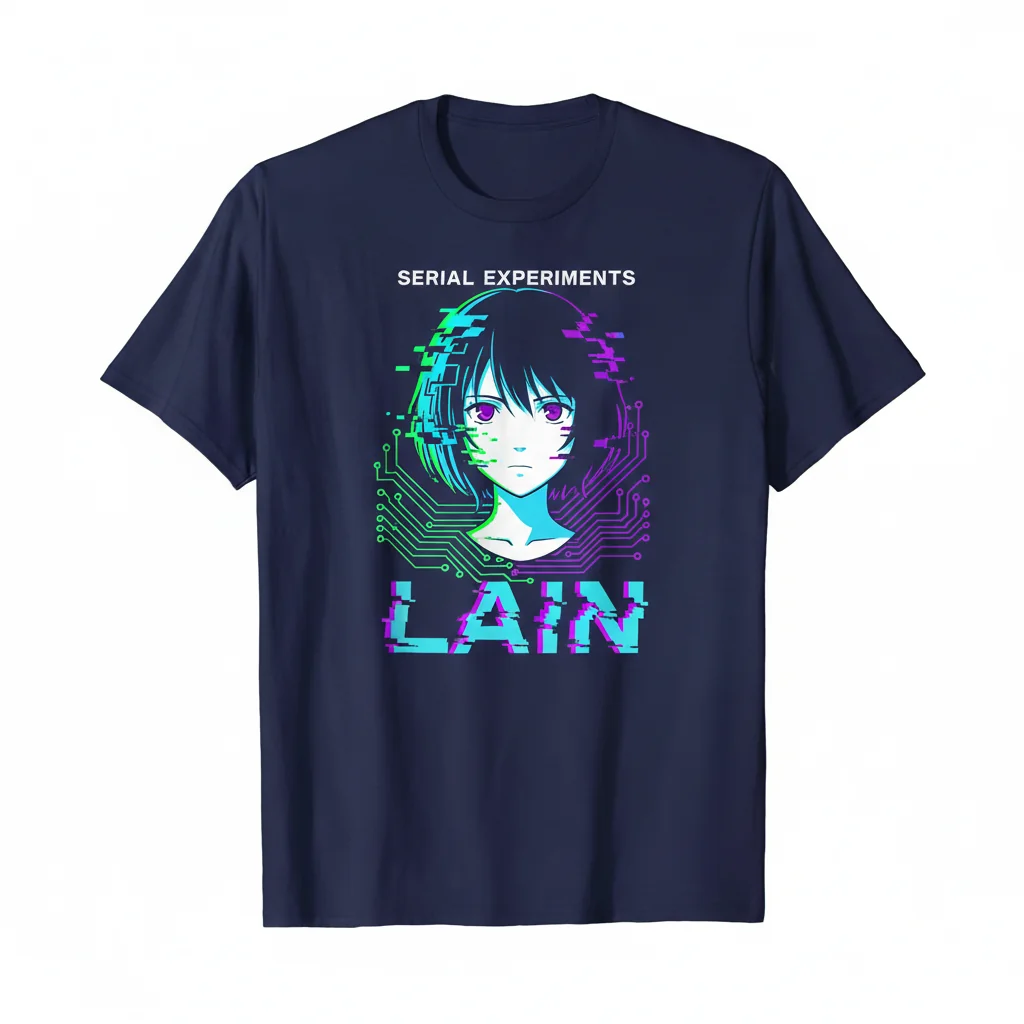 Serial Experiments Lain Essential T-Shirt: Unmatched Durability & Comfort