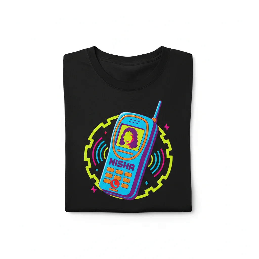 Serial Nisha Call Drawing: The Durable, Eco-Friendly Essential T-Shirt