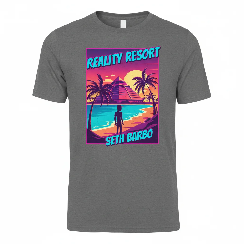 Seth Barbo, Reality Resort: A Wearable Escape Essential T-Shirt