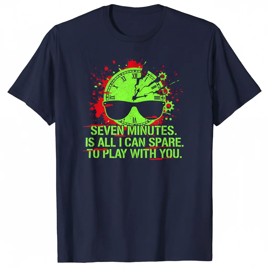 Resident Evil Wesker "Seven Minutes" Quote Essential T-Shirt