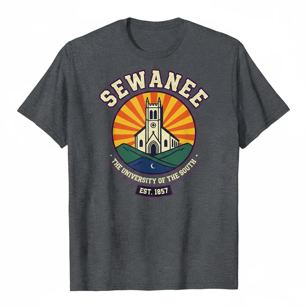 Sewanee The University of the South Essential T-Shirt – Classic Collegiate Tee