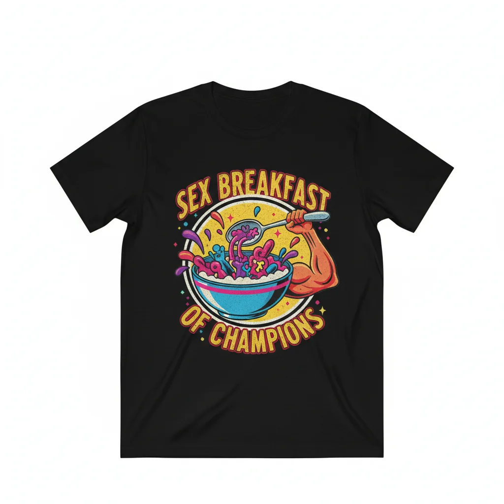 Sex Breakfast of Champions: Unrivaled Durability & Style Essential T-Shirt