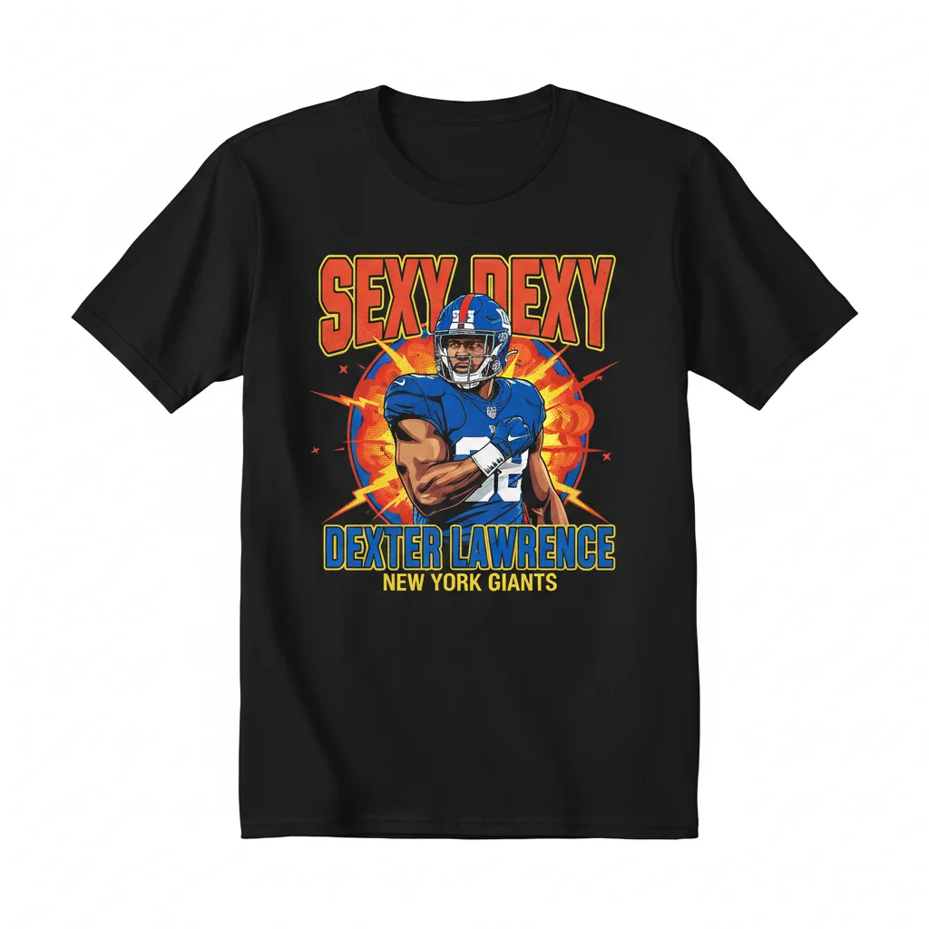 Dexter Lawrence 'Sexy Dexy' New York Giants T-Shirt