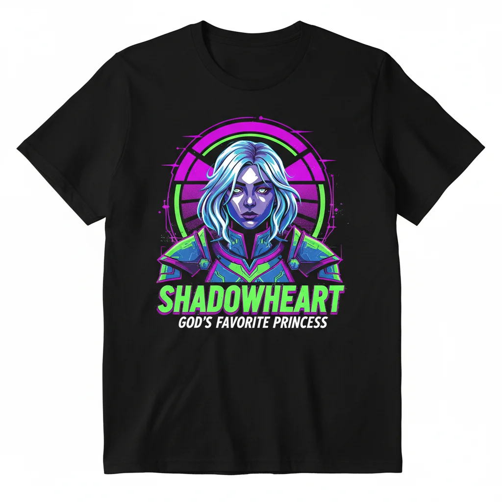 Shadowheart: "God's Favorite Princess" Essential T-Shirt - Premium Cotton & Retail Fit