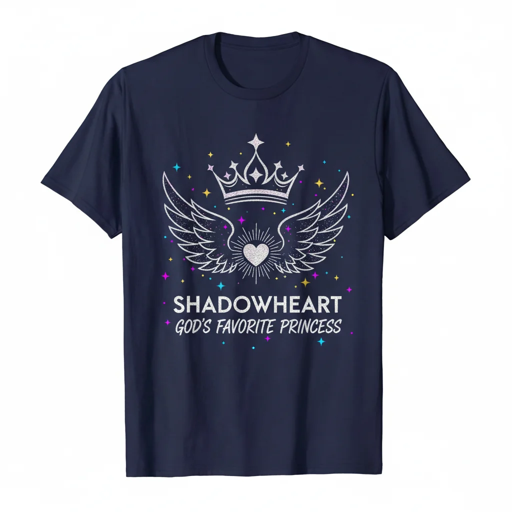 Shadowheart - God's Favorite Princess Essential T-Shirt (White Sparkle Edition)